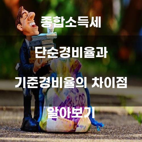 종합소득세 단순경비율과 기준경비율의 차이