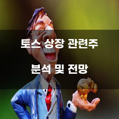 토스 상장 관련주 분석 및 전망
