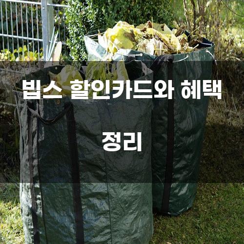 빕스 할인카드와 혜택 정리